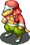 Bangaa Master Monk sprite in Final fantasy Tactics S.