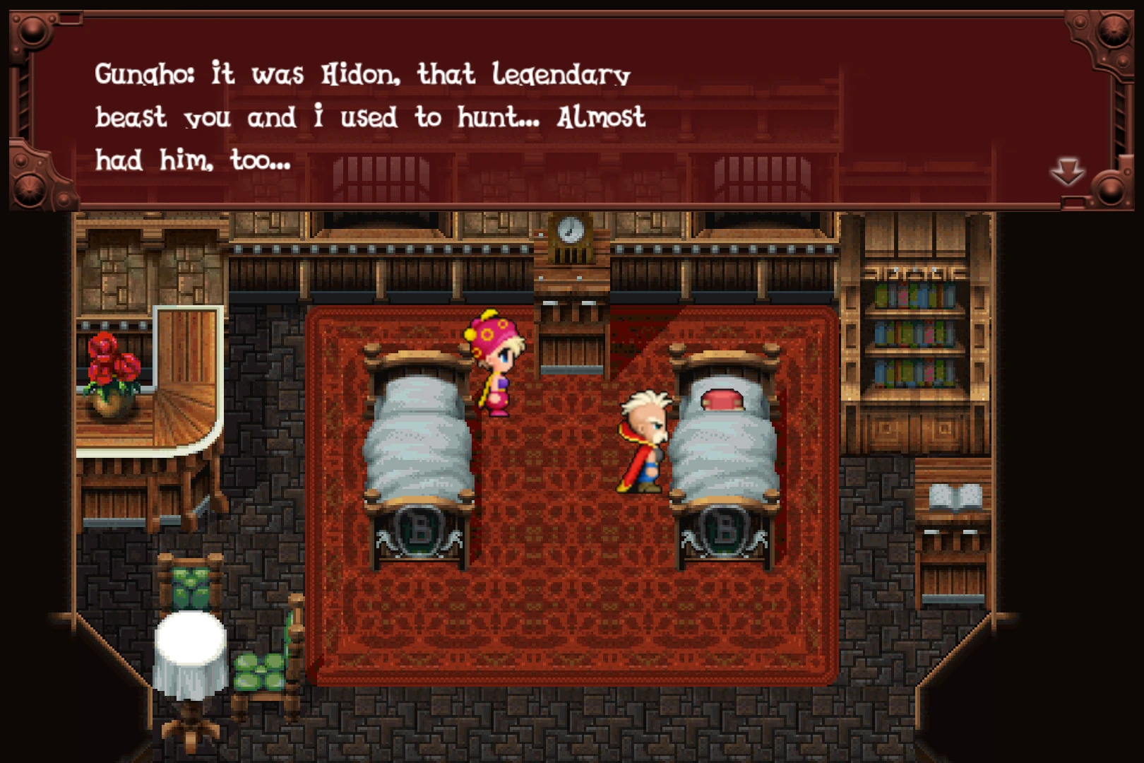 FFVI Android Gungho Injured