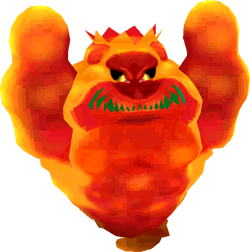 Mom Bomb in its final form in Final Fantasy IV (3D).