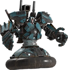 Airbuster from FFVII Remake render