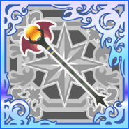 Wizard's Staff in Final Fantasy Airborne Brigade (SSR+).