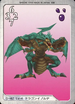 Final Fantasy VIII Bandai Carddass Masters Triple Triad - Back 042