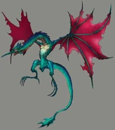Cerulean Drake artwork for FFVII Remake.png (629 KB) Artwork.