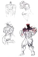 Amano sketches.