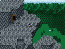 The Japanese dungeon image for Mount Hobs in Final Fantasy Record Keeper.