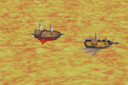 Enterprise and Red Wings airship (iOS).