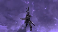 Estinien using Jump.