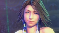 FMV pre-renderizado mejorado de Yuna durante el concierto "Real Emotion".