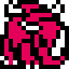 Field sprite in Final Fantasy II (NES).