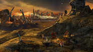 Zanarkand camp site in Final Fantasy X.