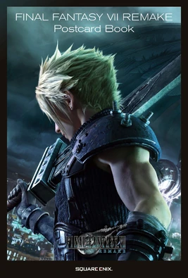 Final Fantasy VII Remake Postcard Book cover