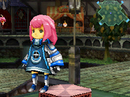 Frost Armor in Final Fantasy Crystal Chronicles: Ring of Fates.