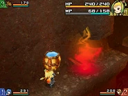 A water barrel, used to put out flames on the mountain as well as anything on fire.