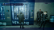 Kingsglaive Base weapon vending machine from FFXVRE