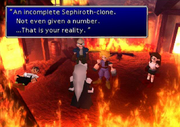 Sephiroth's lies