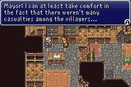 Mayor of Thamasa after the battle (GBA).