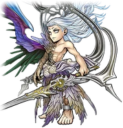 Artwork for Sephiroth's second costume.