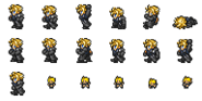 FFRK Cloud VIIAC sprites