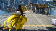 Racing at Moogle Chocobo Carnival.