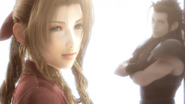 Aerith e Zack.