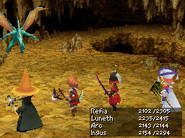 Rune Axe in Final Fantasy III (DS).