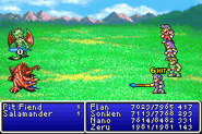Mythril Spear in Final Fantasy II (GBA).