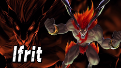 Ifrit Smash Bros Splash Card