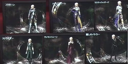 (From left to right) Nocturne, L'ange Noir, Mist Wizard, Ranger, Midnight Mauve, Beautiful Butler.