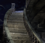 Stairway Garnet climbs when she hears the summoner's call.