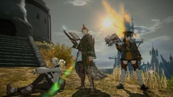 Arcanist, summoner, and scholar in the gameplay trailer.