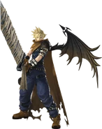 DFFNT Cloud's Kingdom Hearts Costume B