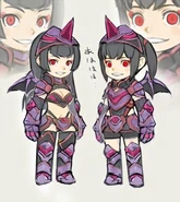 Dark Armor EoT.jpg (28 KB) Female Selkie and Clavat wearing the Dark Sallet and the Dark Harness.