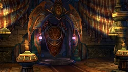 Entrance to the Chamber of the Fayth.