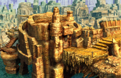 photo Magical Ancient Ruins Fantasy ancient civilization final fantasy