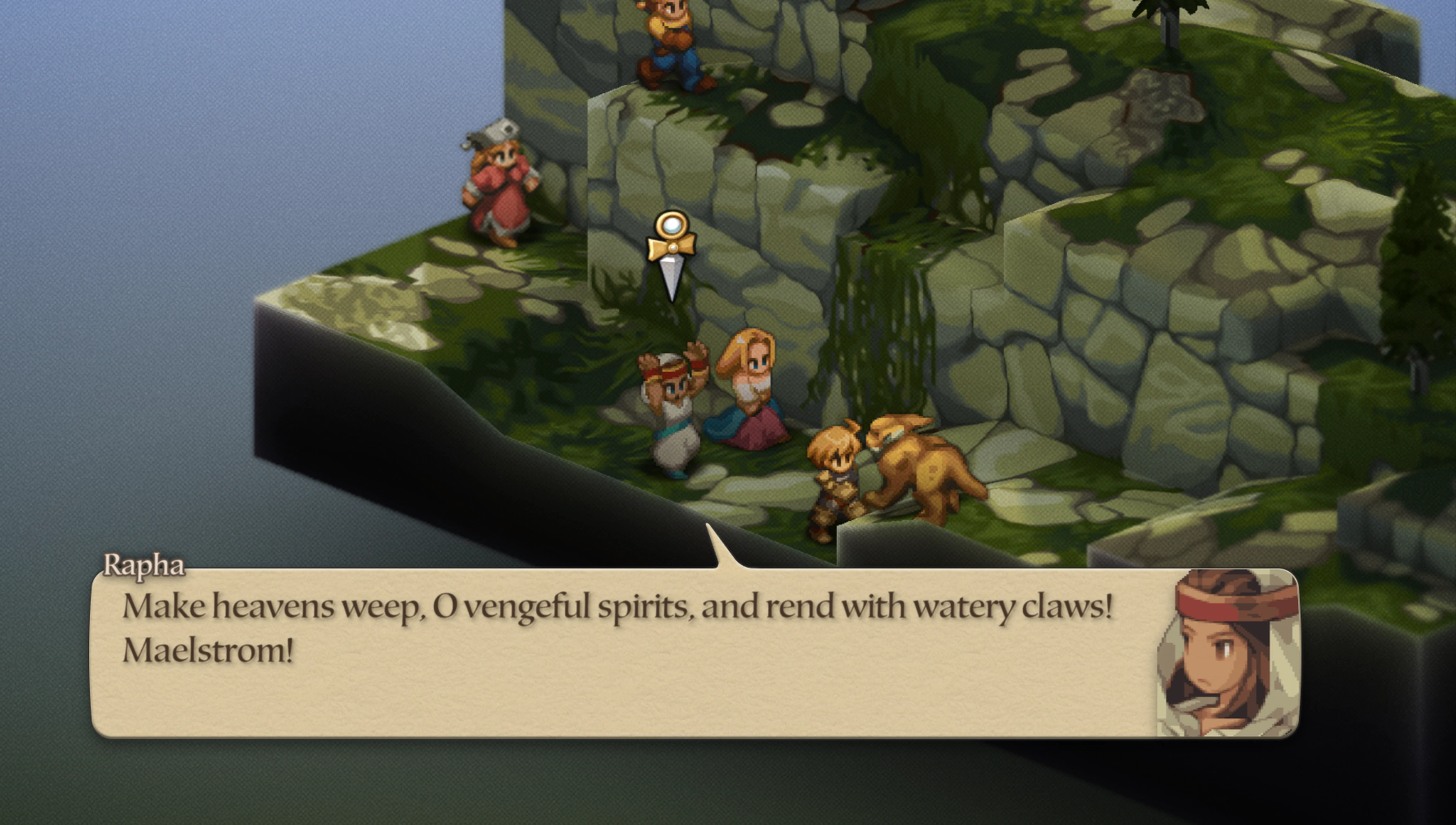 Skyseer magick from FFT TIC