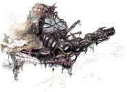 Yoshitaka Amano artwork of the Soul Cannon.