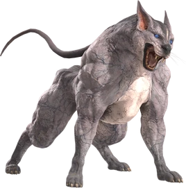 Wrath Hound from FFVII Remake render