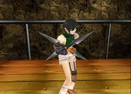 Yuffie's in-game model.