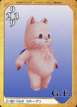 Final Fantasy VIII Bandai Carddass Masters Triple Triad - Front 081