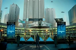 Noctis preparing to attend a party in Insomnia.
