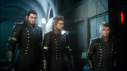 Retinue in Kingsglaive attire from FFXVRE