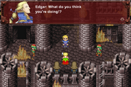 FFVI Figaro on Fire.png (595 KB) Kefka sets the castle on fire.