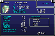FFVI GBA Status Menu 1.png (4 KB) First page of the Status menu (GBA).