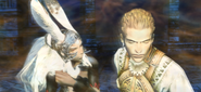 Fran and Balthier.