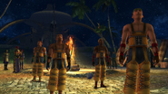 The Aurochs' players in the Final Fantasy X ending.