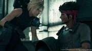 Biggs injured from FFVII Remake