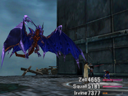 Haste status as indicated by purple ATB bar in Final Fantasy VIII.