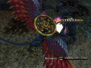 Bahamut attacking in Final Fantasy X.