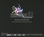 Ffx-2 original soundtrack back cover