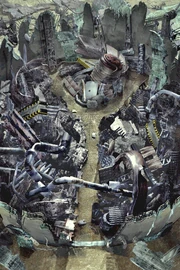 Le réacteur détruit de Gongaga